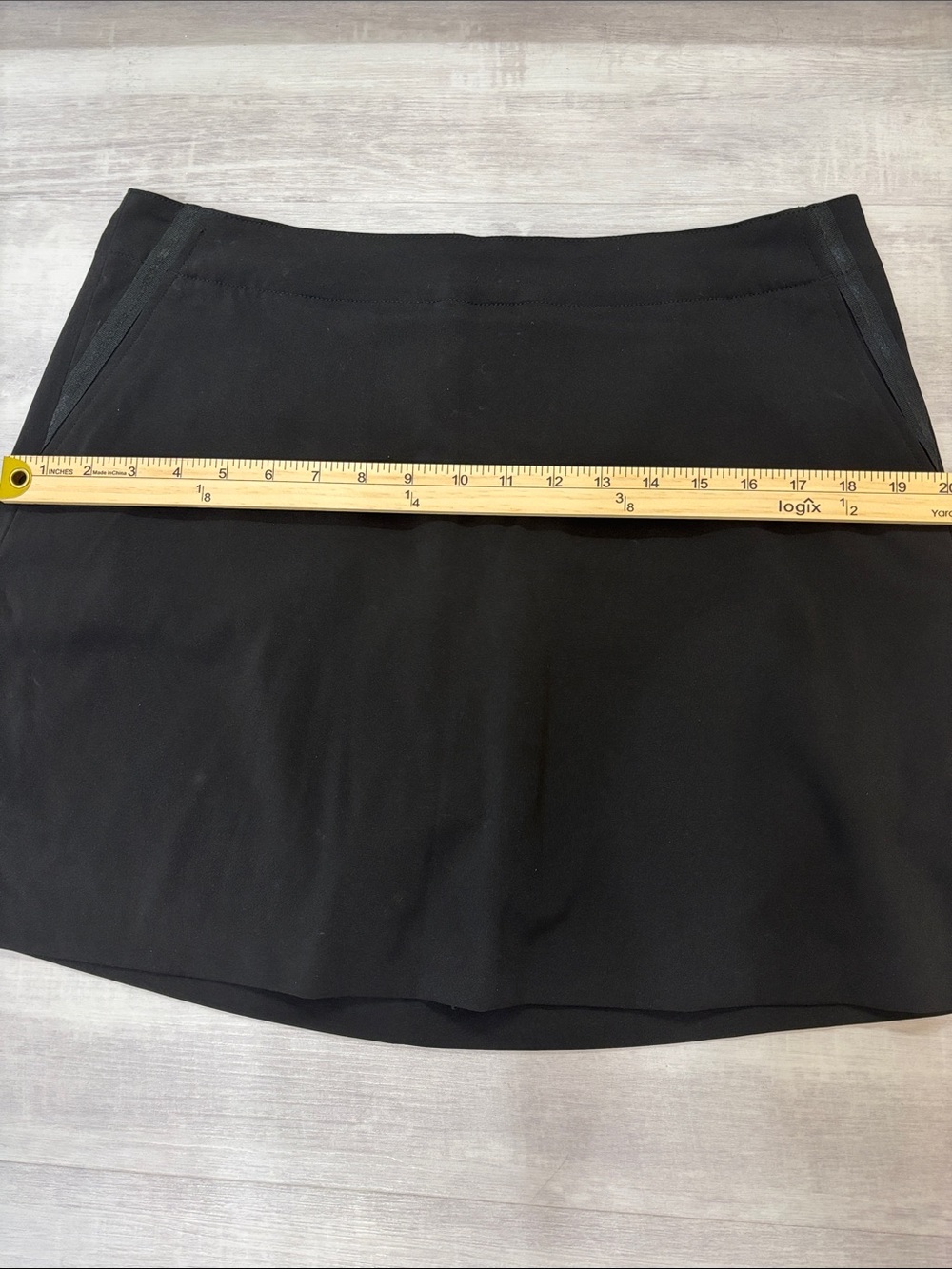 Lady Hagen Black Athletic Skort with Side Slits size 10 - Picture 8 of 9
